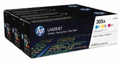 Laserkasetti 3-pack CF370AM 305A Cyan  Keltainen  Magenta