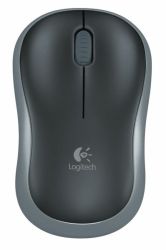 Wireless Mouse M185 hiiri langaton harmaa oikea- ja vasenkätinen