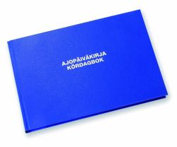 Ajopäiväkirja A5 vaaka suomi/ruotsi 96 sivua