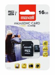 Muistikortti Micro SDHC 16Gb + adapteri