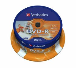 Tietolevy DVD-R 4,7GB 16x Printable