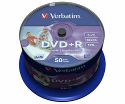 Tietolevy DVD+R 4,7GB 16x 50kpl/spindle