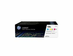 Laserkasetti 3-pack CF371AM 128A Cyan  Keltainen  Magenta