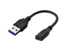 Adapteri USB 3.0 A Uros to USB-C  naaras , 0.2m