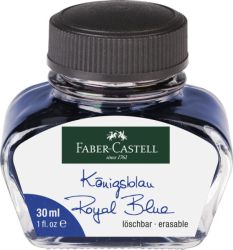 Mustepullo sininen, 30 ml lasipullossa