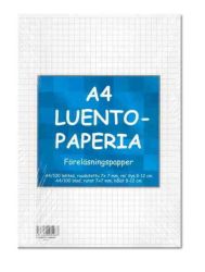 Luentopaperi A4 100 arkkia 8-12 reijitys