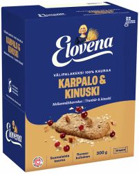 Karpalo  Kinuski välipalakeksi 10x30g