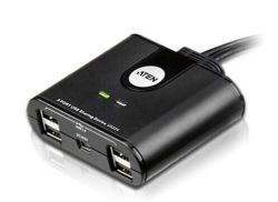 2-Port jakaja 2 x USB 2.0 Type A