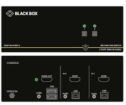 Secure KVM Switch 2-port HDMI NIAP 3.0 (single head)