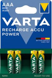 Recharge Accu Power AAA akku 1000 mAh 4 kpl/pak