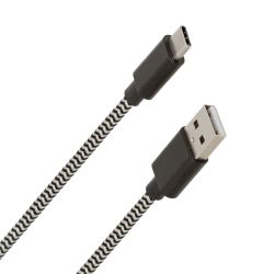 Punottu Datakaapeli USB-C 1,5m