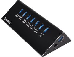 USB 3.0 HUB 6+1 porttia