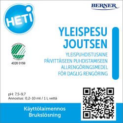 Yleispesu Joutsen käyttöliuostarra