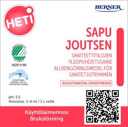 Sapu Joutsen h:ton käyttöliuostarra