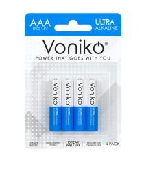 Super AAA/LR03 1300mAh alkaliparisto 4kpl