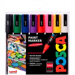 Posca PC-5M maalikynä standard 8 väriä