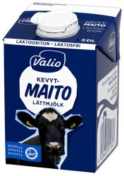 Kevytmaito laktoositon 10x0,5L