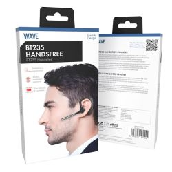 Handsfreekuuloke BT-235 Bluetooth musta