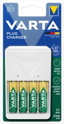 Plug Charger laturi + 4 x AA/AAA 2100mAh