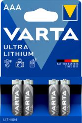 Ultra Lithium Paristo AAA/LR03 4kpl