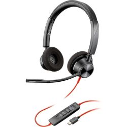 Blackwire 3320 Stereo kuuloke USB-C Headset +USB-C/A Adapter